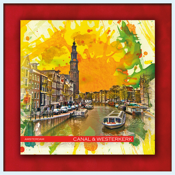RAY - RAYcities - Amsterdam - Canal and Westerkirk