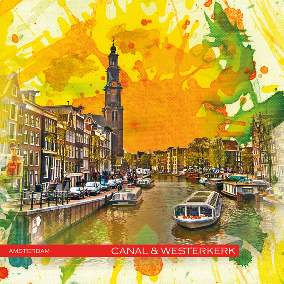 RAY - RAYcities - Amsterdam - Canal and Westerkirk
